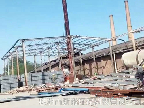 鋼構(gòu)廠(chǎng)房拆除、回收 (1)